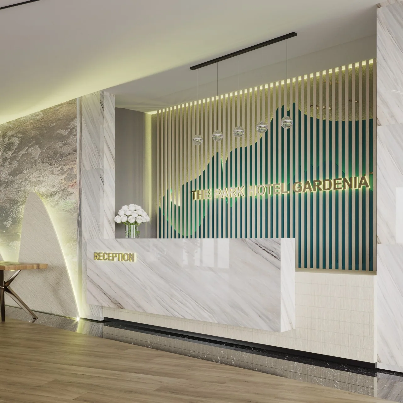 B&G Otel: Karşılama bankosu
