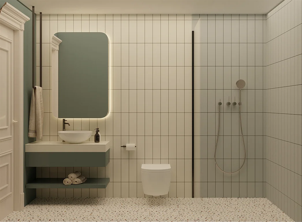 D&S Villa: Çatı banyosu