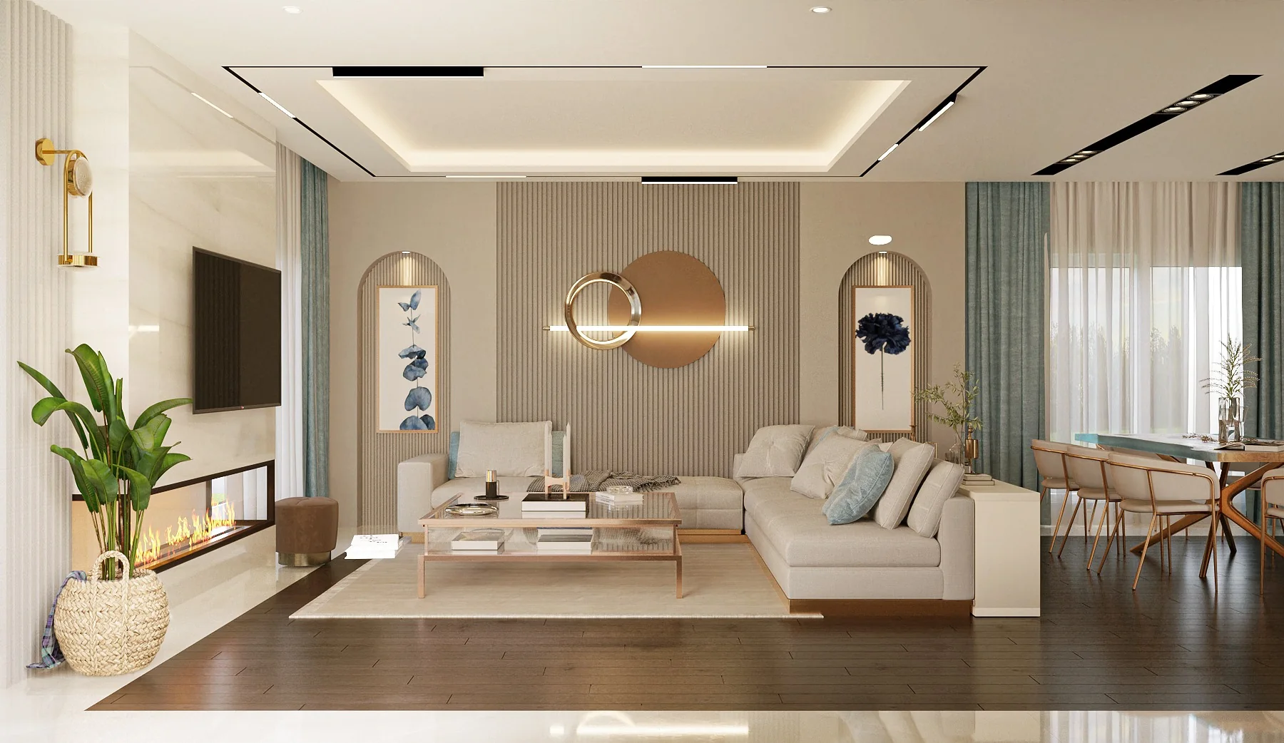 D&S Villa: Oturma alanı