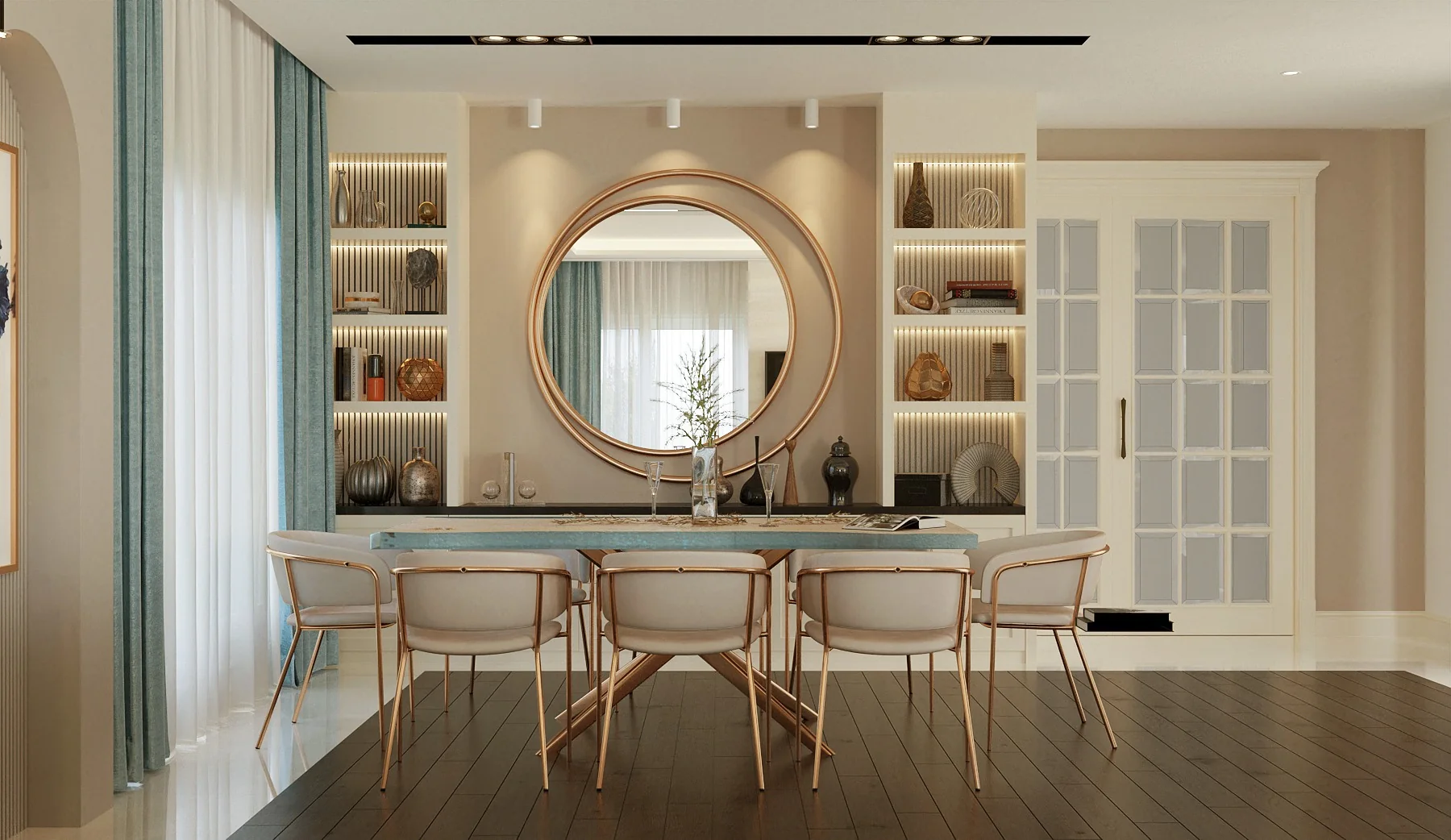 D&S Villa: Yemek alanı