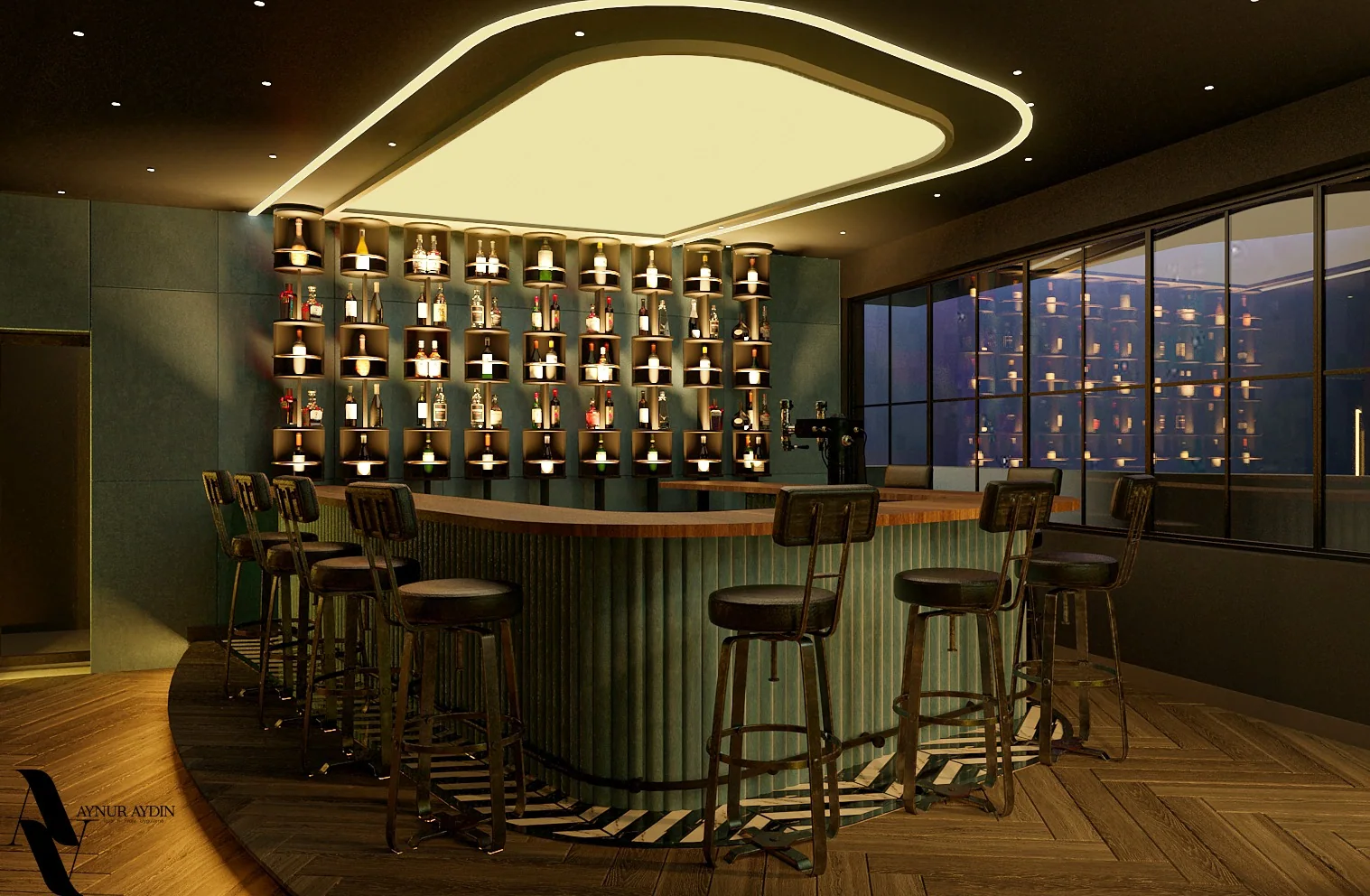 H&B Bar: Bar tezgâhı
