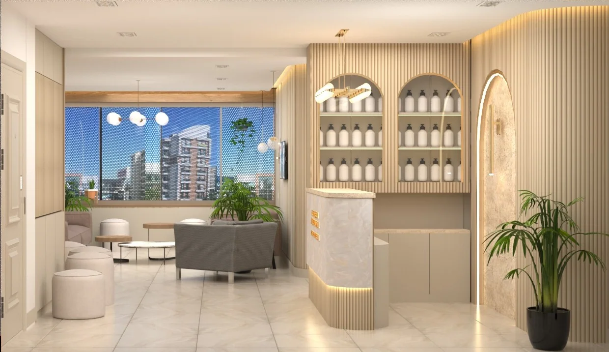 M&O Klinik: Karşılama ve bekleme alanı