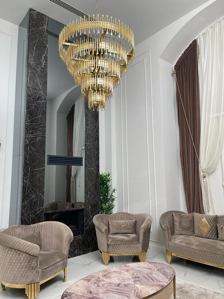 S&D Villa salonu ve şömine